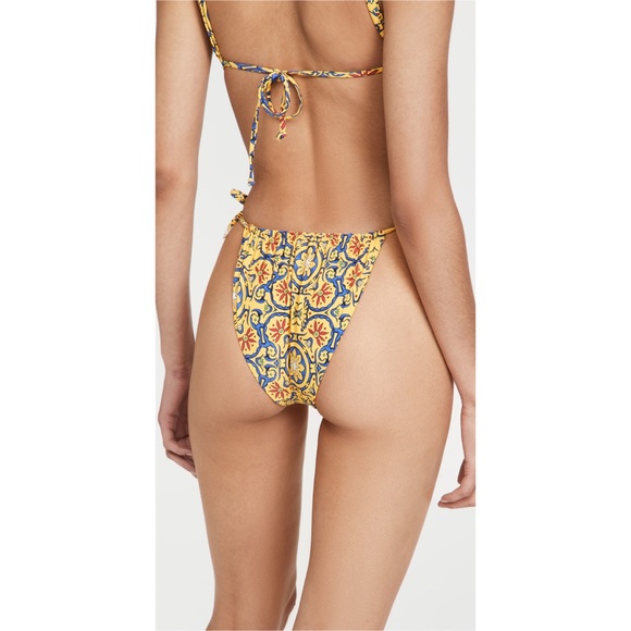 WeWoreWhat Ruched String Bikini Bottom - Picture 2 of 6